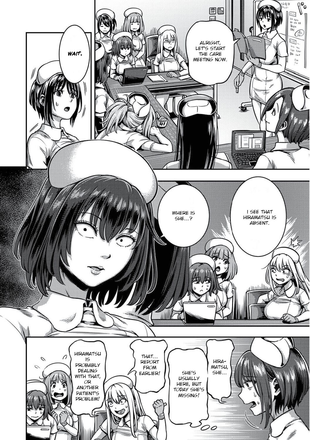 Sakusei Byoutou ~Seikaku Saiaku no Nurse shika Inai Byouin de Shasei Kanri Seikatsu~ Ch. 5.5 | Life in a Hospital With Only the Worst Nurses! Ch. 5.5 page 10 full