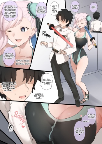 Mizugi Musashi ni Mitsugasareta Ue ni Kokujin Dekachinpo NTR Douga de Medb ni Chinpo Shibakareru Manga cover