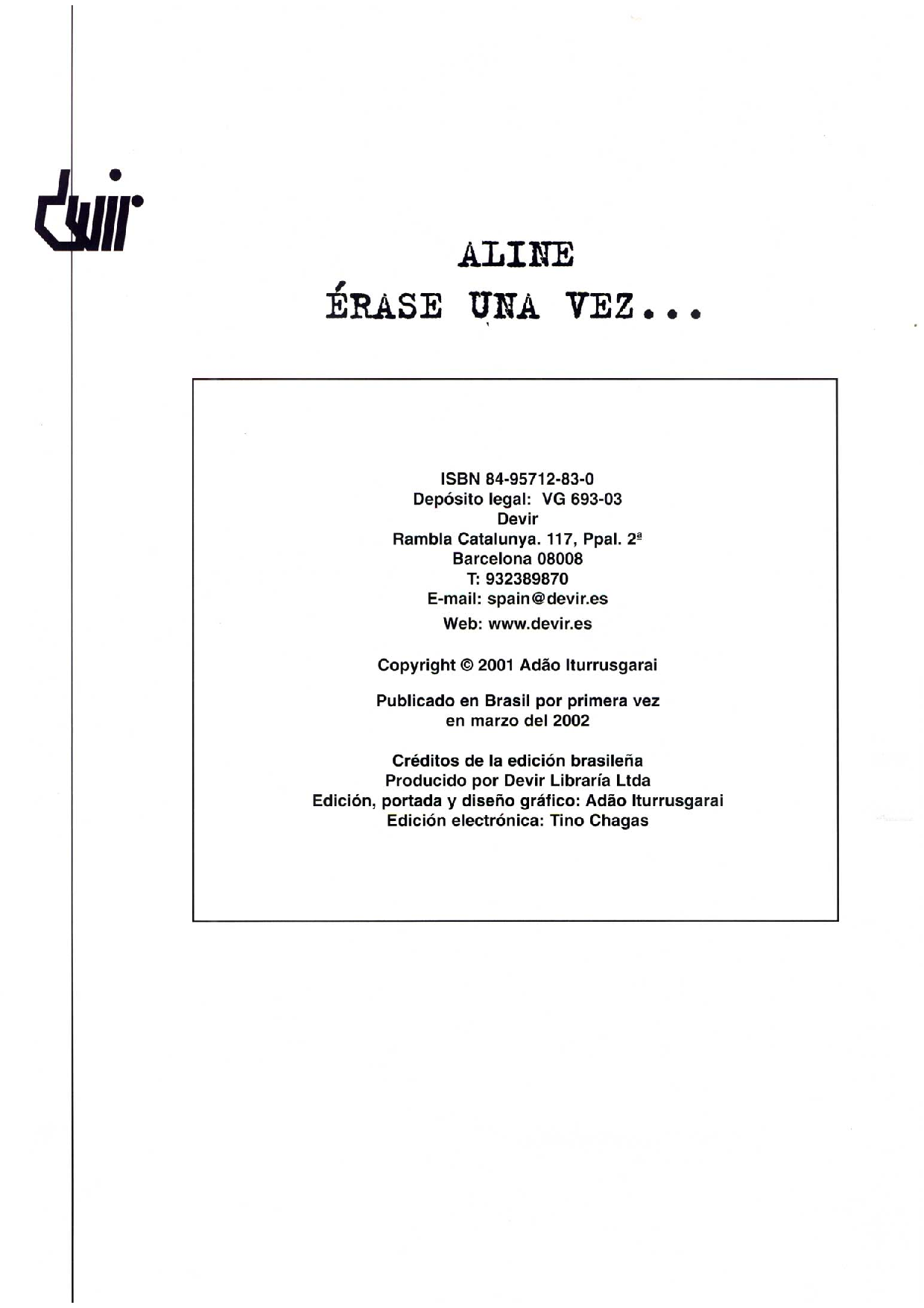 Aline - Érase una vez... page 3 full