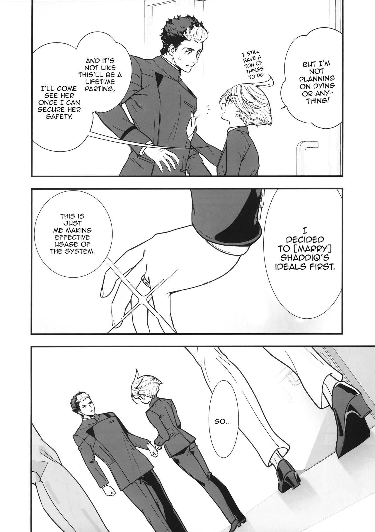 Shukufuku Sareru Happy End tte Tsumikasane ga Daiji desu yo ne! | Buildup Is Important To Get To That Blessed Happy End, Isn't It? page 7 full
