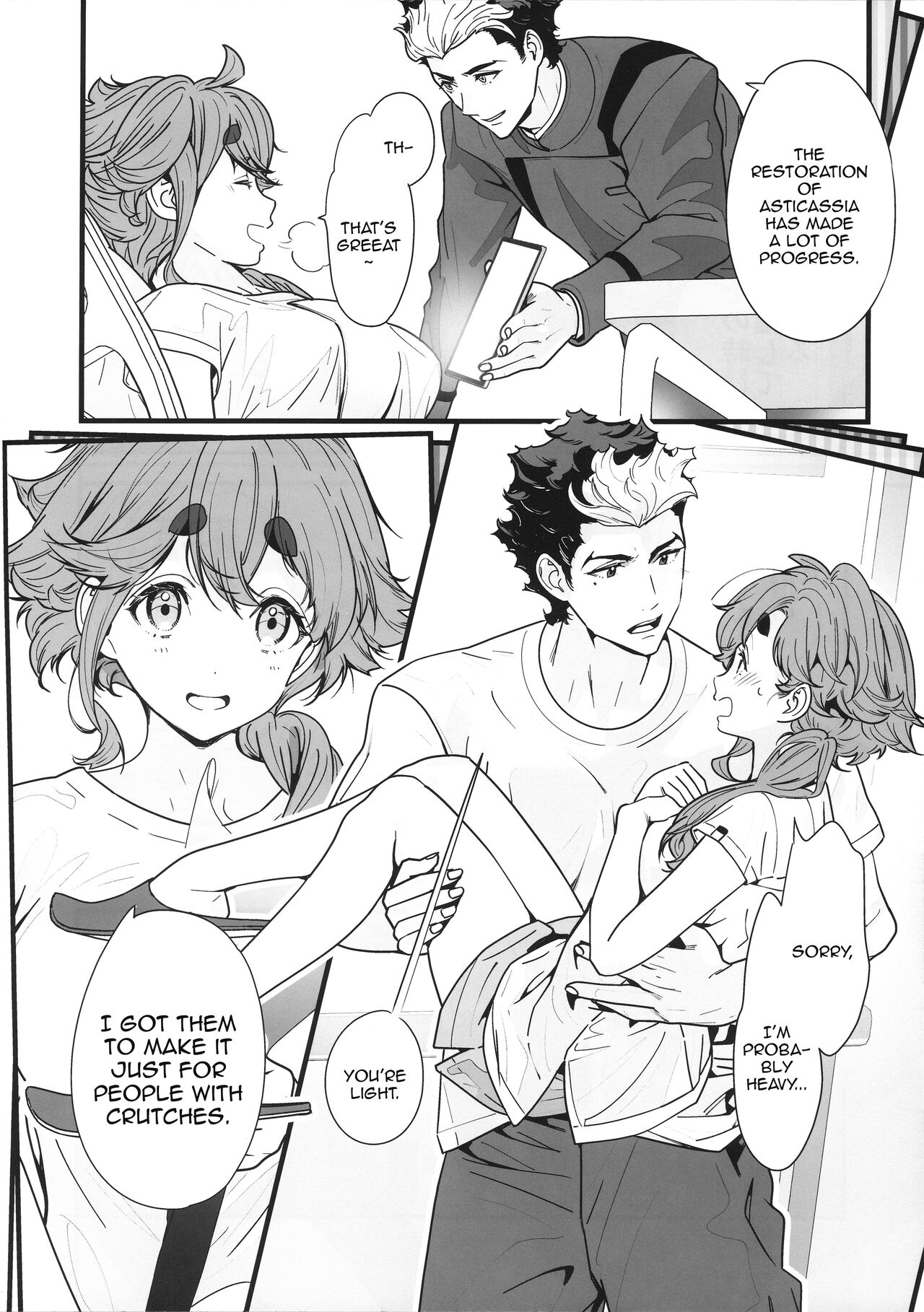 Shukufuku Sareru Happy End tte Tsumikasane ga Daiji desu yo ne! | Buildup Is Important To Get To That Blessed Happy End, Isn't It? page 9 full