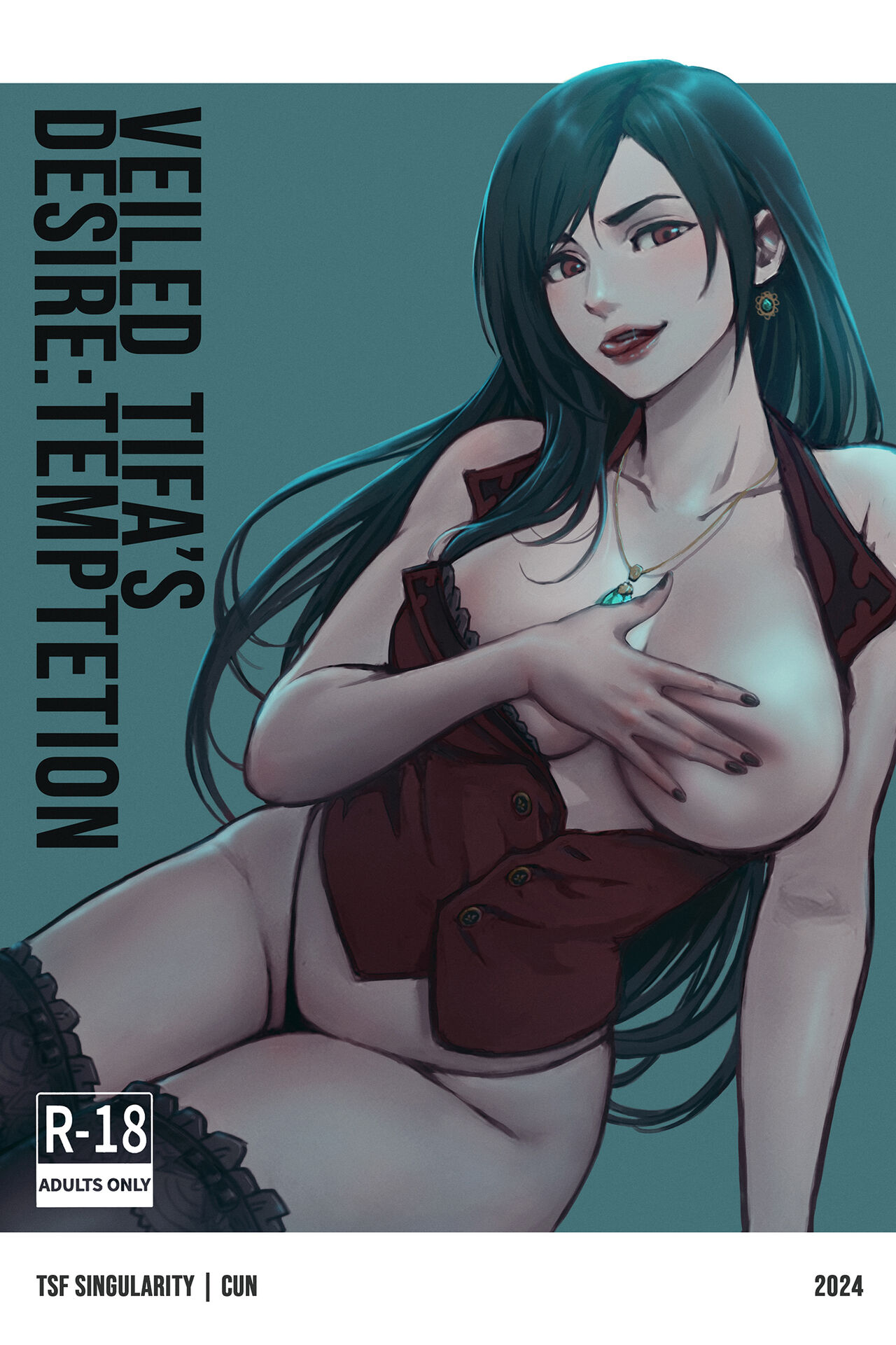 Veiled Tifa's Desire: Temptetion page 8 full