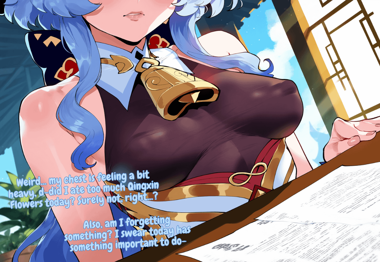 Grow your Ganyu! page 2 full