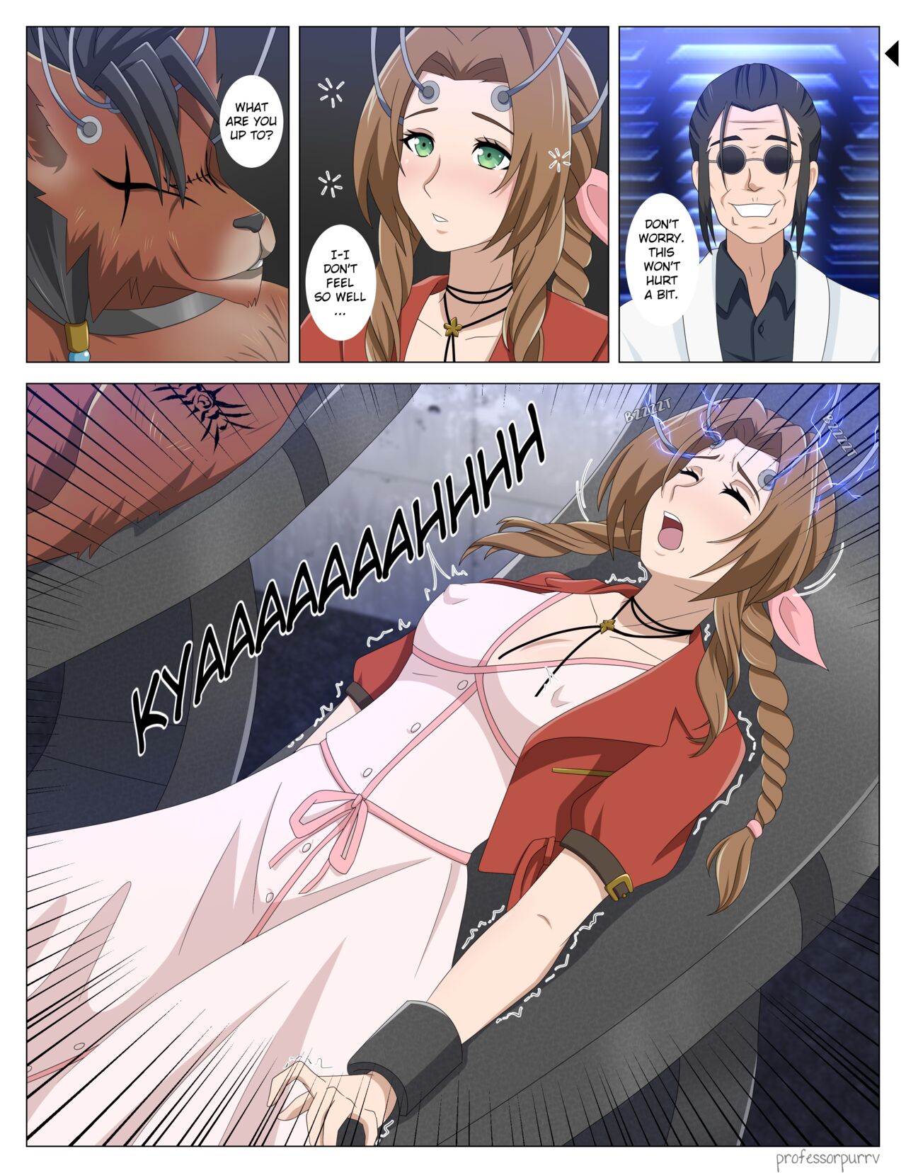 Aerith in Red page 1 full