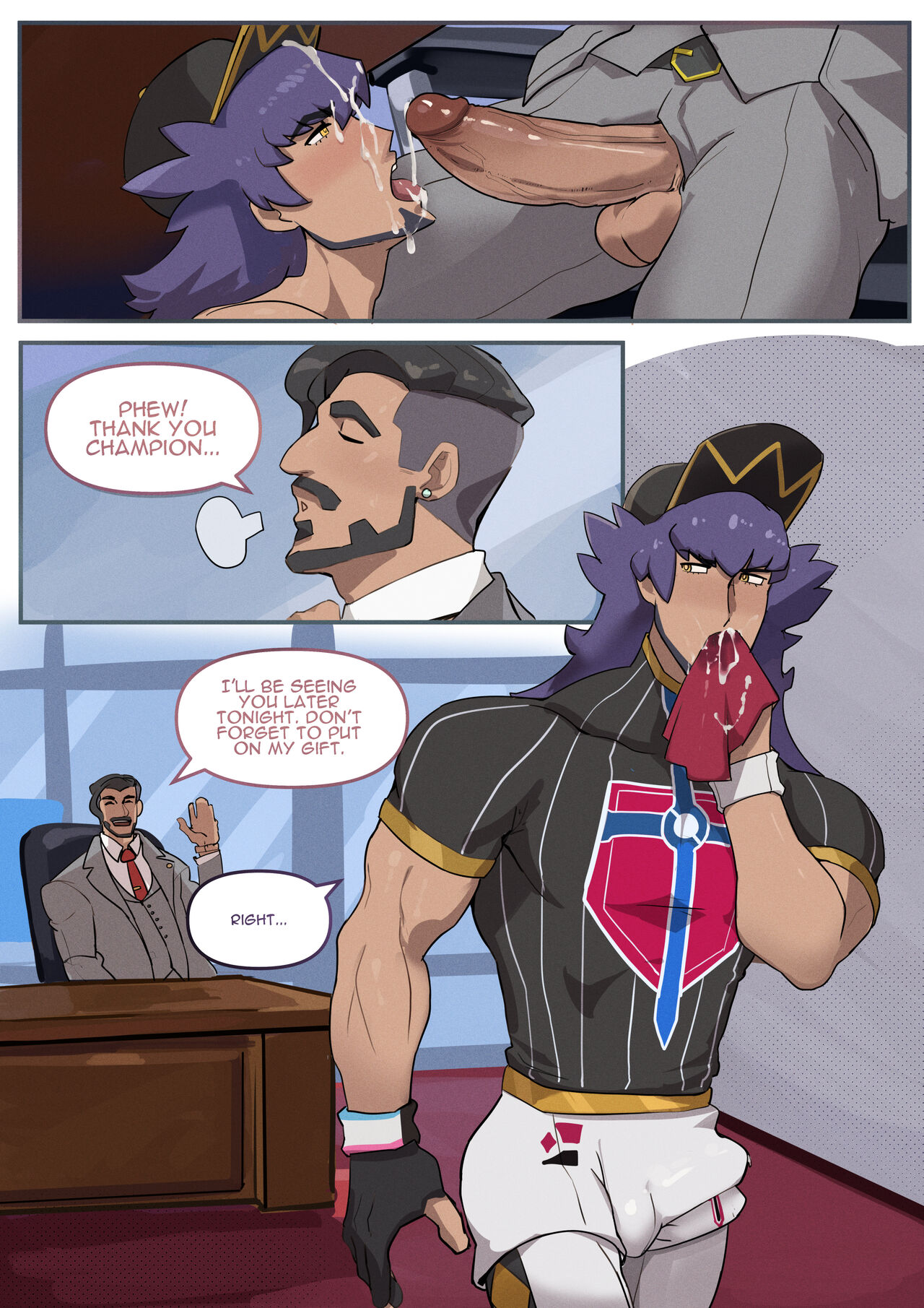 Rose x Leon Comic page 3 full