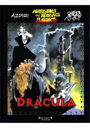 Horreibols and Terrifics Books - DRACULA cover
