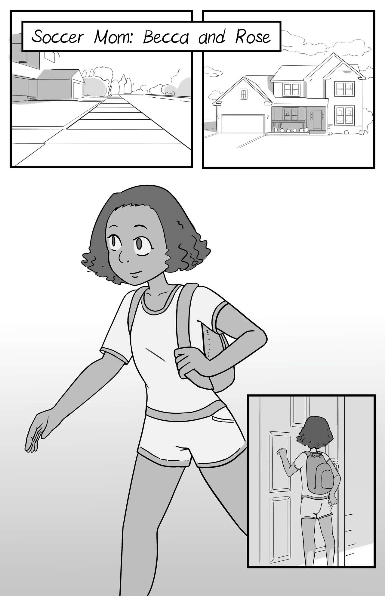 Soccer Mom: Becca and Rose page 1 full