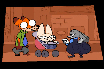 Judy and Nick sex while tidal tempest past plays in the background cover