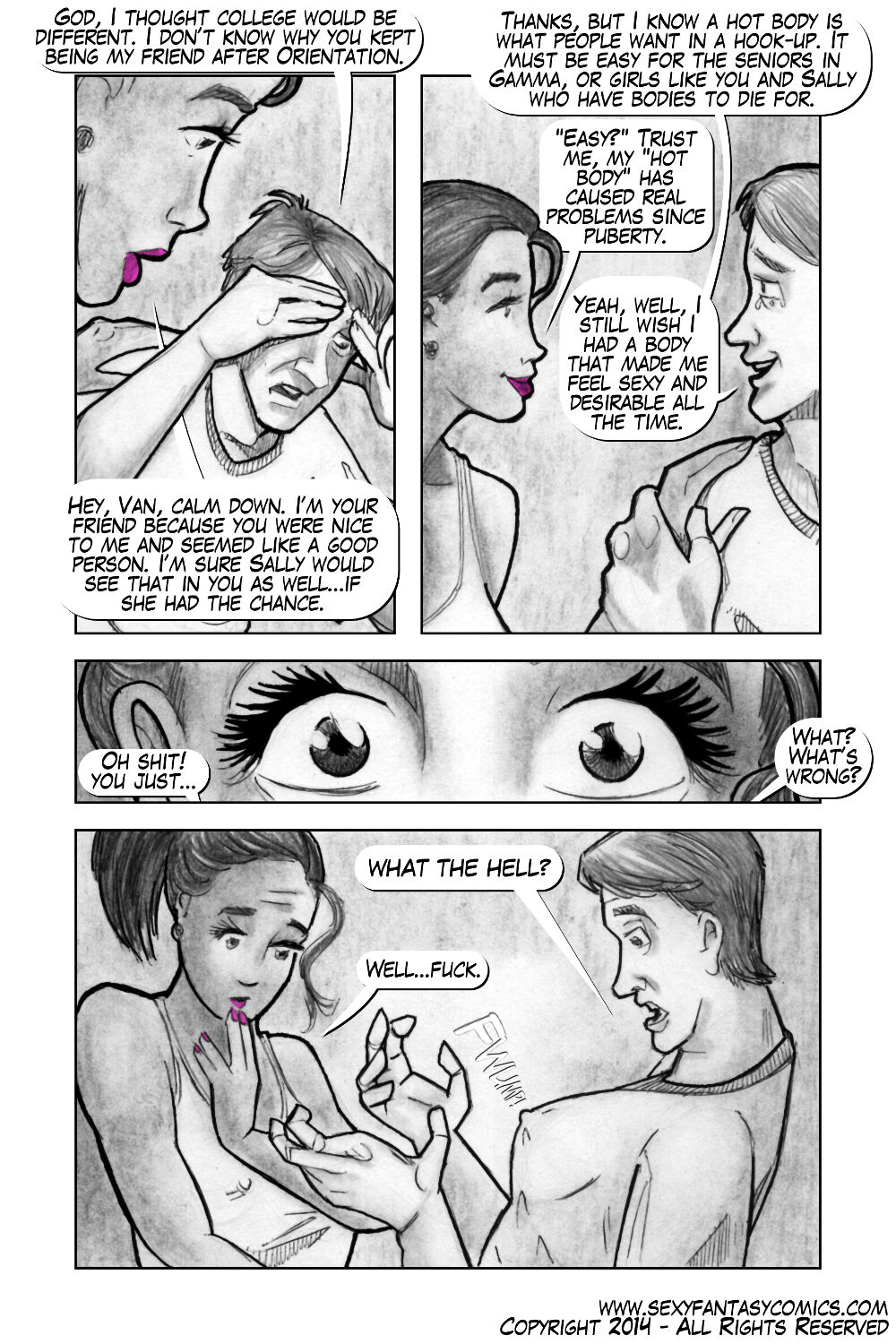Single Blonde Genie  by Dan Standing page 3 full