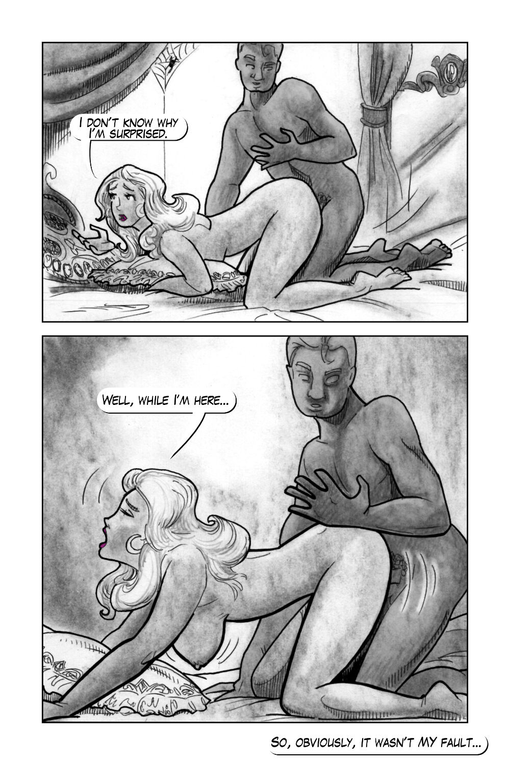 Single Blonde Genie  by Dan Standing page 9 full