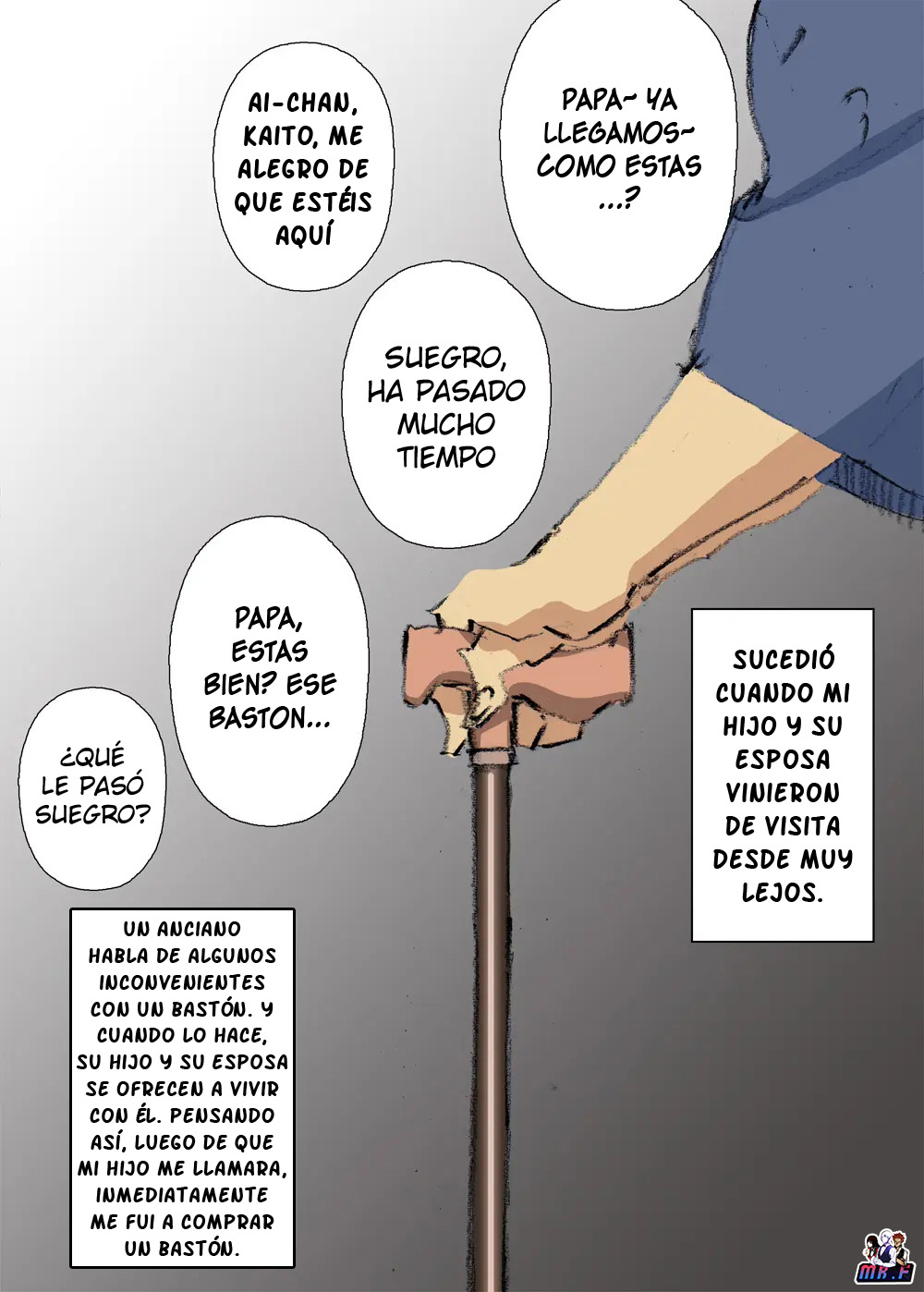 Gifu ni Shiborareta Hitozuma | Mujer Casada Exprimida por su Suegro page 1 full