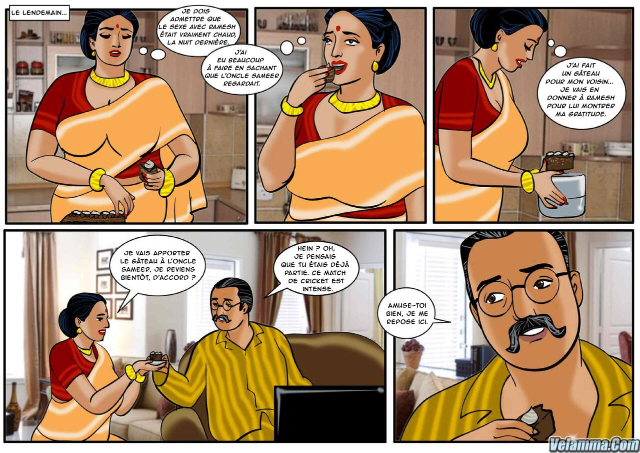 Velamma - 023 - Dessert Pour Trois page 9 full