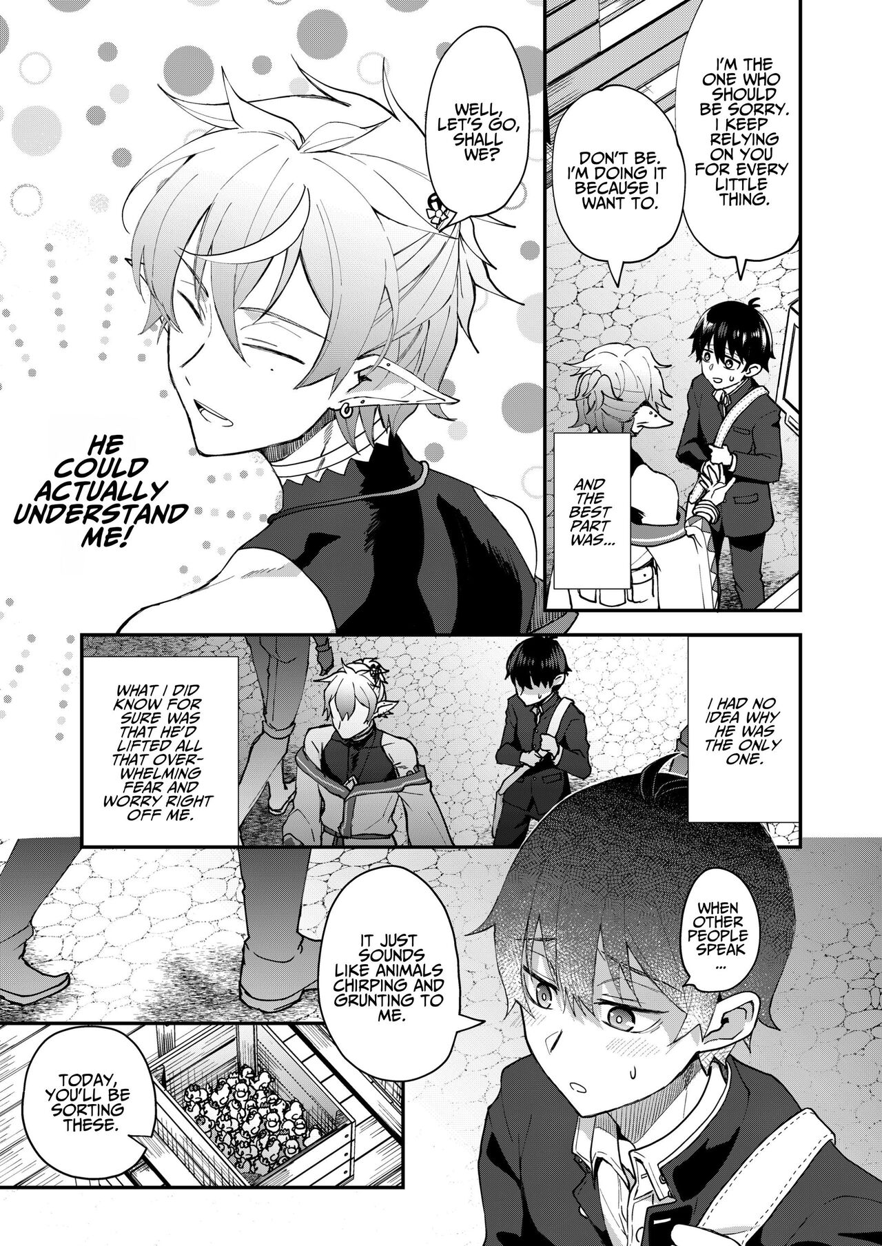 Wedded and Bedded By A Male Elf After My Isekai Teleport page 7 full