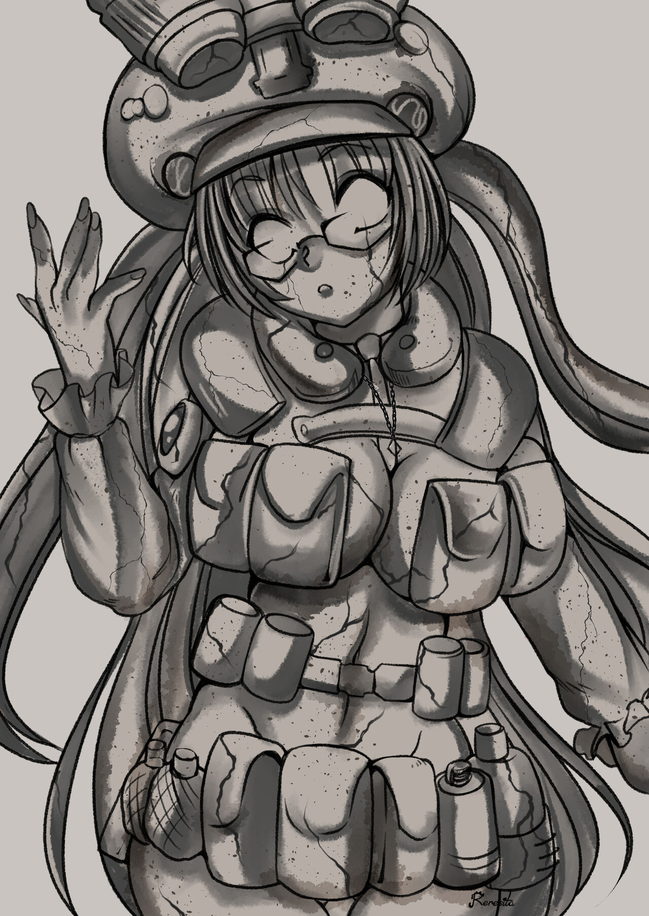 Original Character Petrification page 4 full