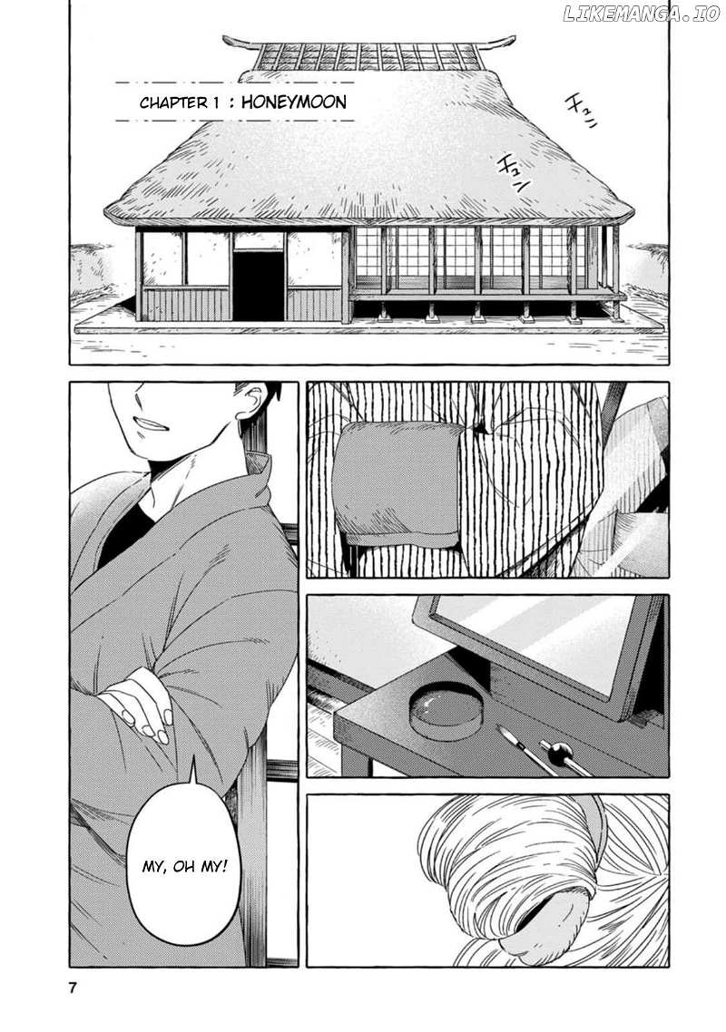 Fox-faced Couple Komen Fuufu 狐面夫婦 Ch. 1-8 page 4 full