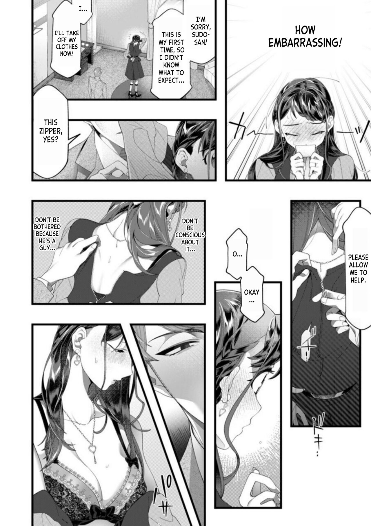 Dame, Sore Ijou Fukaku Irenaide! Kekkon Shikijou de Otto no Yuujin to Fudoui SEX 1 page 10 full