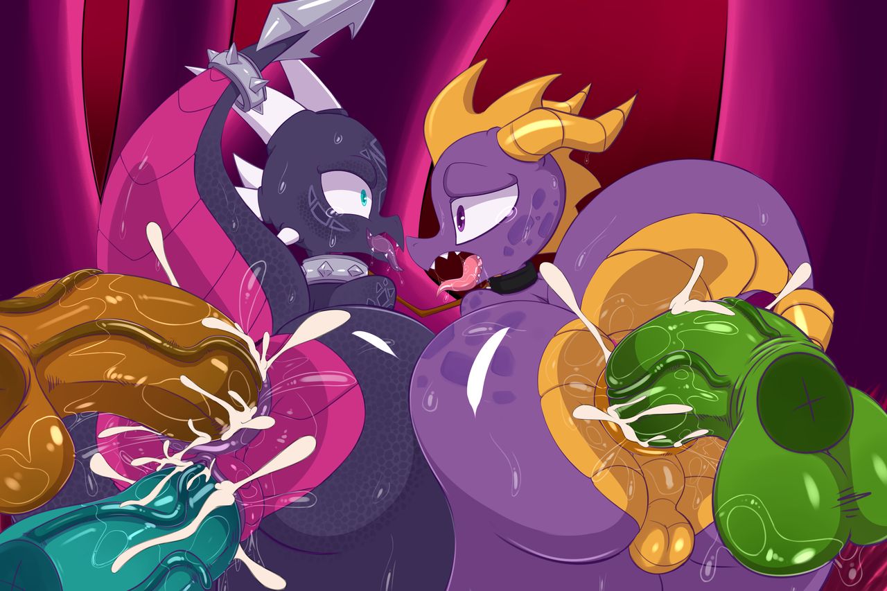 Spyro + Cynder Gangbang page 5 full