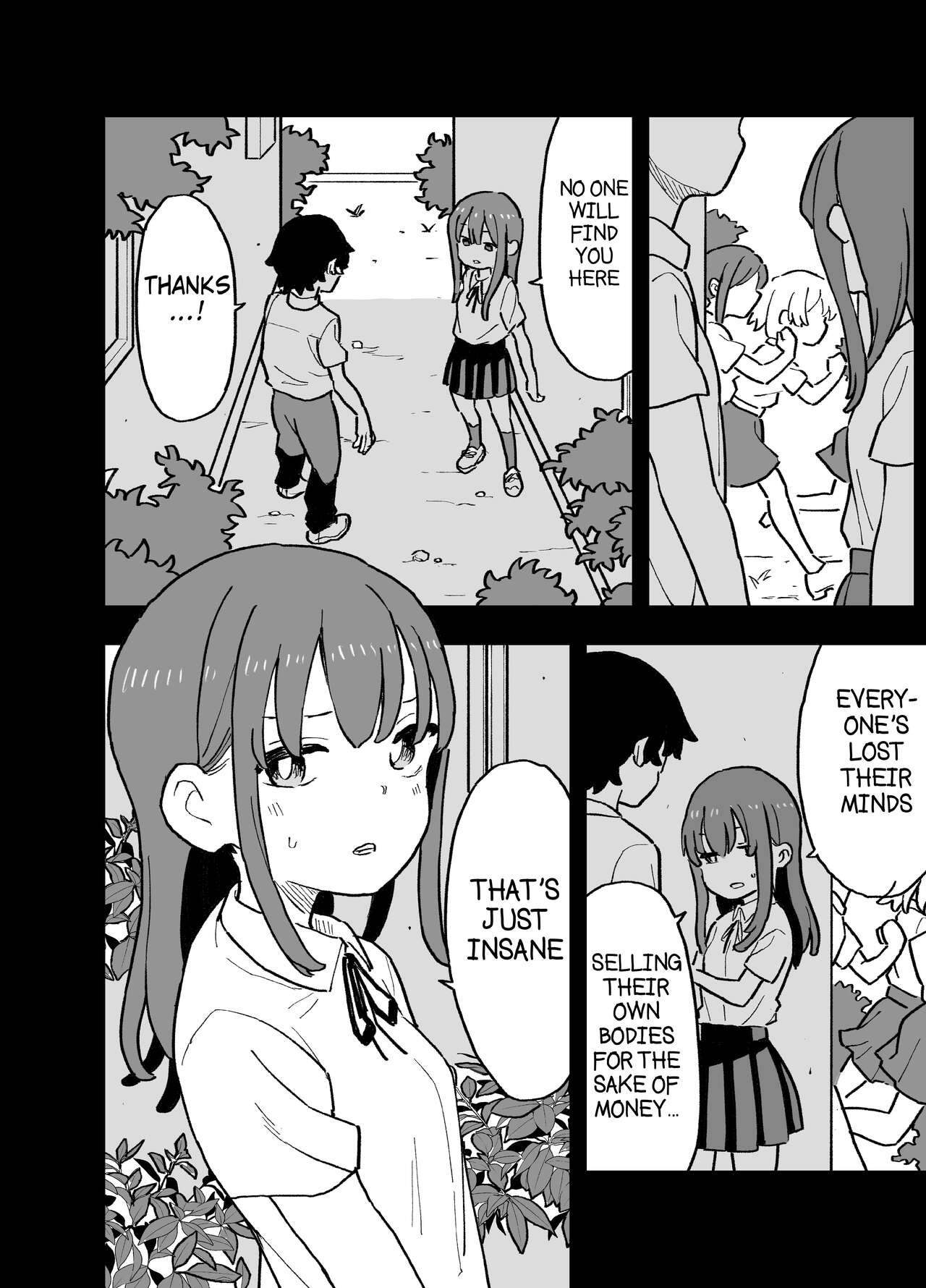 Seishi ni 100-man Yen no Ne ga Tsuku Sekai de Seito-tachi ga Okane Meate de Boku o Rape Shite Kuru Hanashi page 7 full