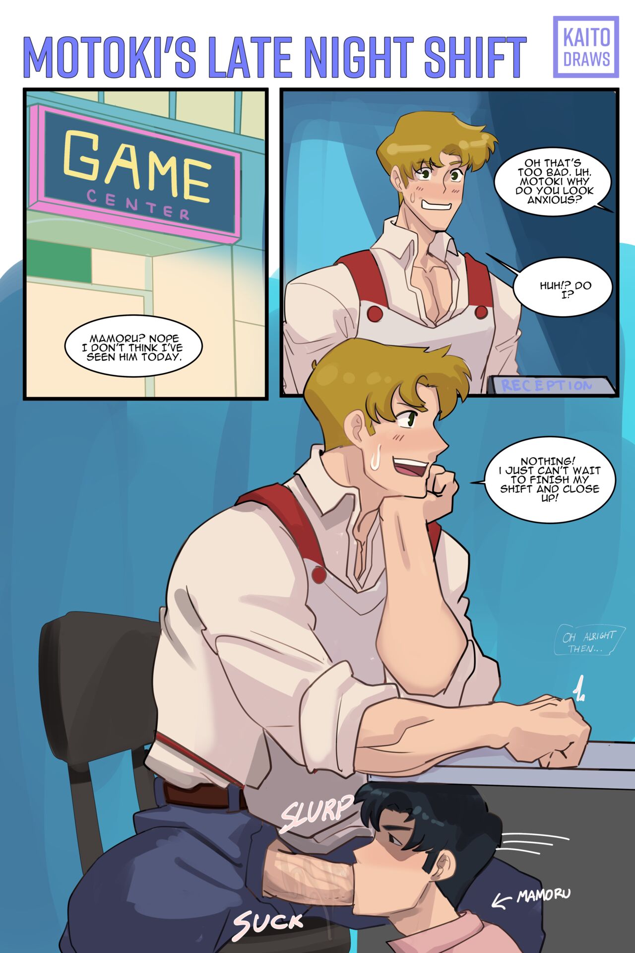 Motoki's Late Night Shift page 1 full