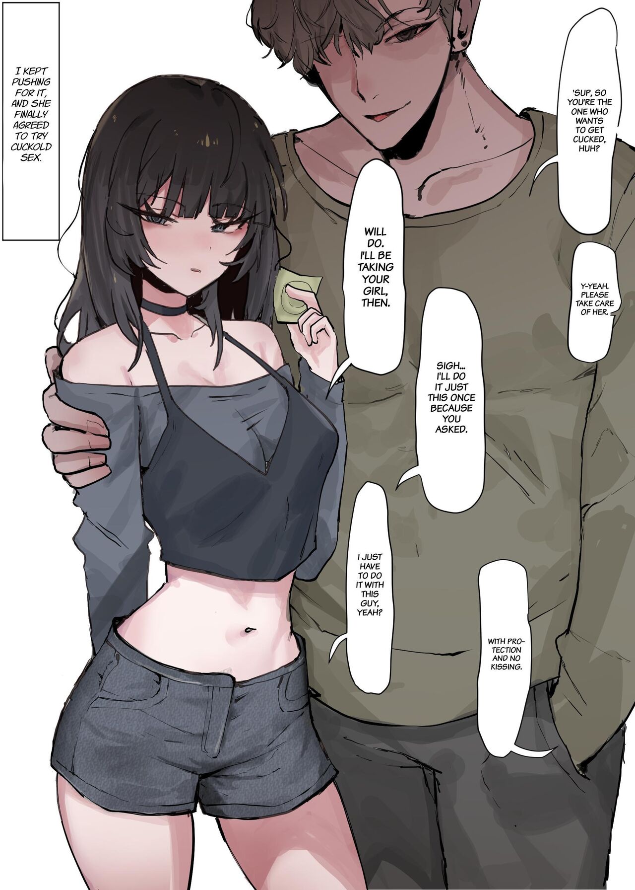 Boku no Kanojo o Netotte Kudasai!! | Please Cuck My Girlfriend From Me!! page 2 full