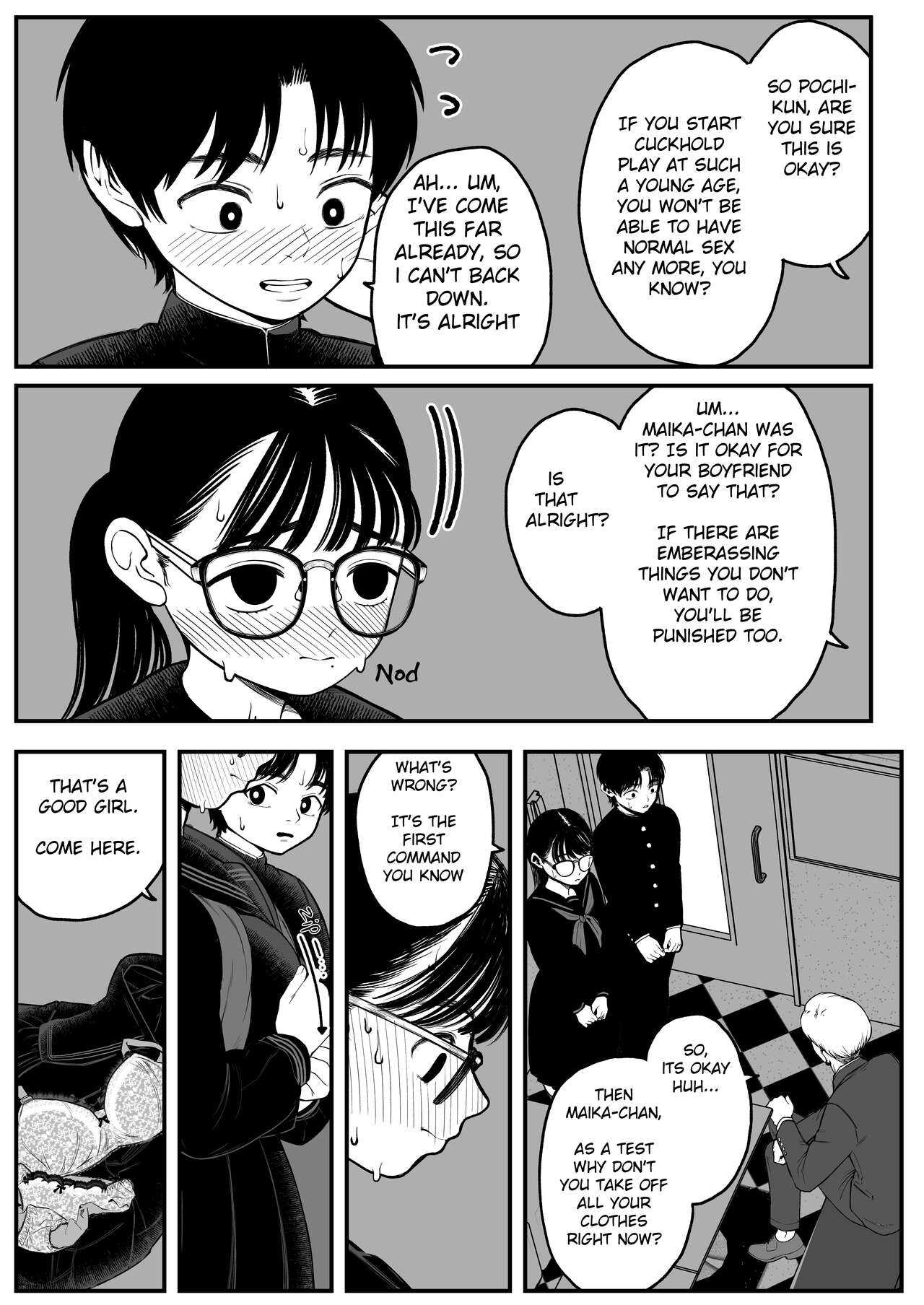 Boku to Kanojo to Goshujin-sama no Fuyuyasumi page 4 full
