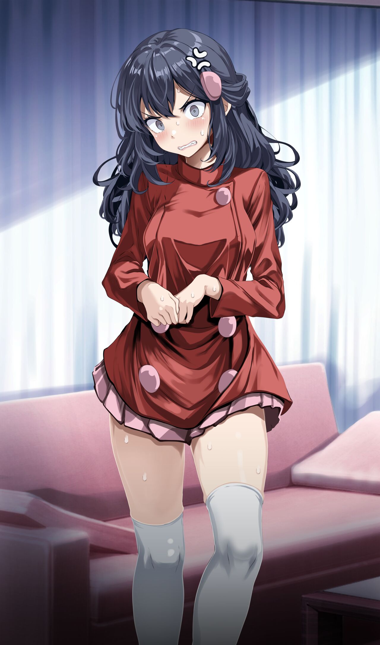 Hikari Changing Clothes + Pushed Down page 8 full