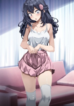 [Tsukisiro] Hikari Changing Clothes + Pushed Down (Pokémon Diamond and Pearl)