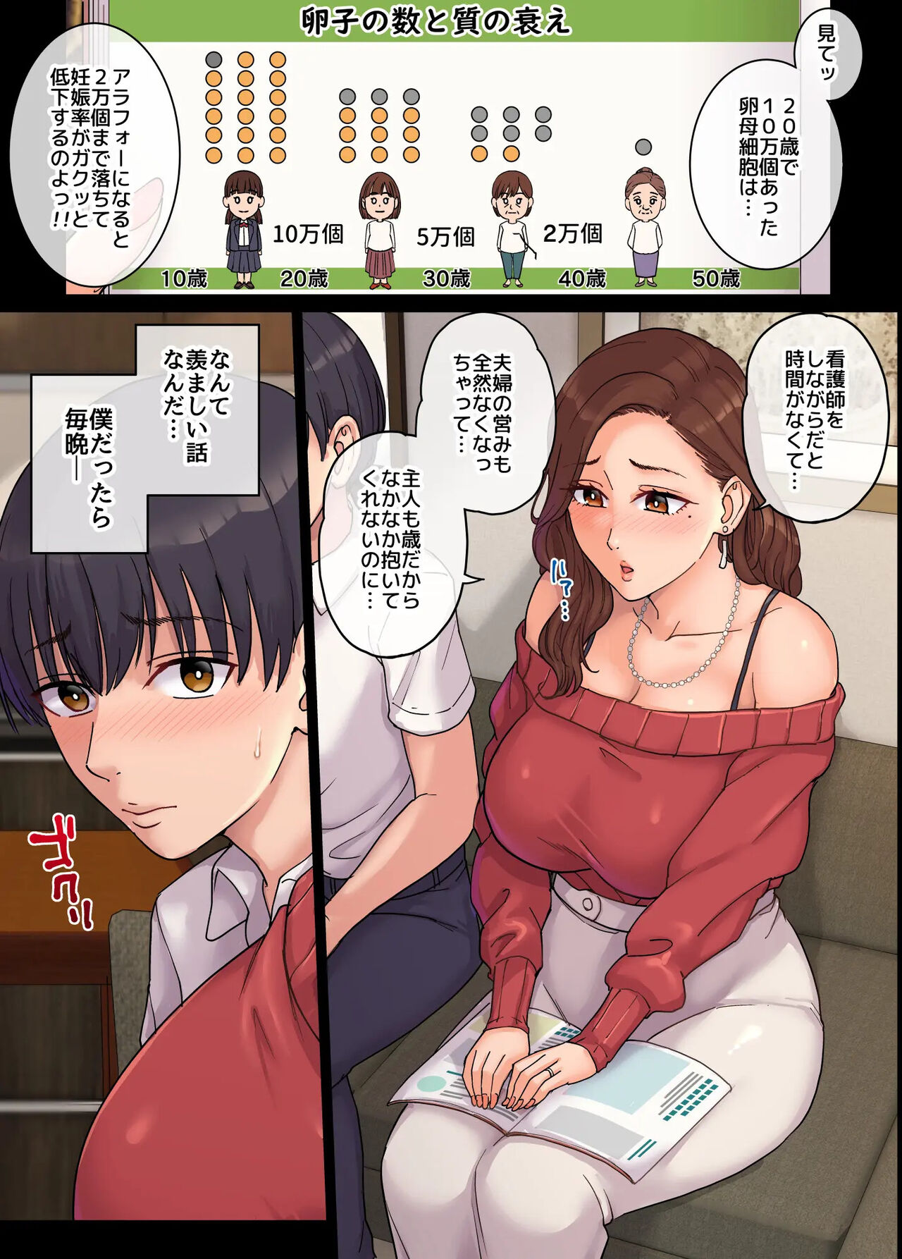 Oba no Ninshin. Boku ga seishi teikyō-sha ni natta wake~ page 8 full
