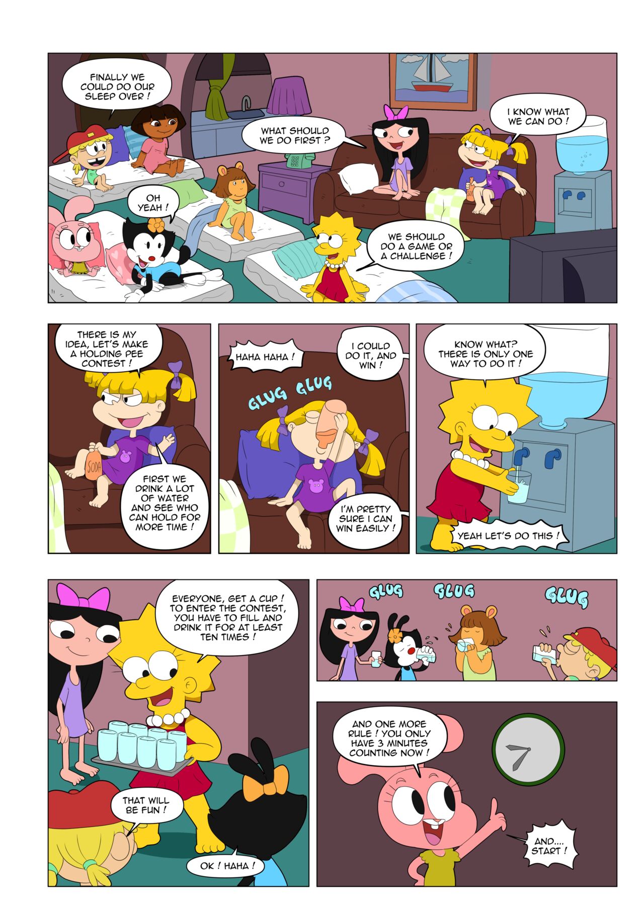 The Girls Sleep-ee Over page 2 full