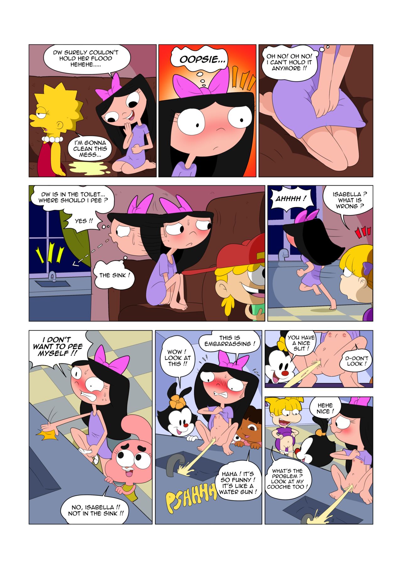 The Girls Sleep-ee Over page 4 full