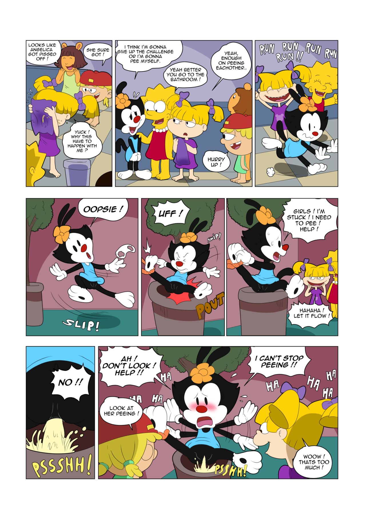 The Girls Sleep-ee Over page 6 full
