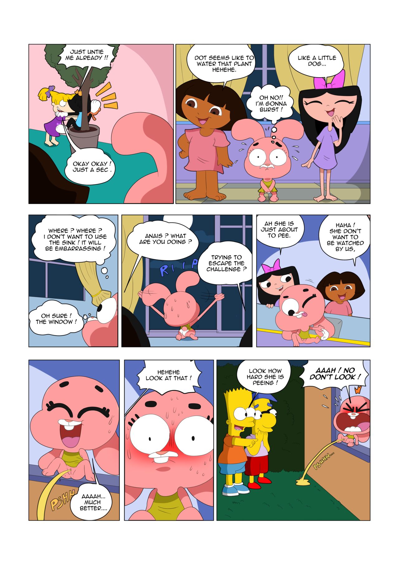 The Girls Sleep-ee Over page 7 full