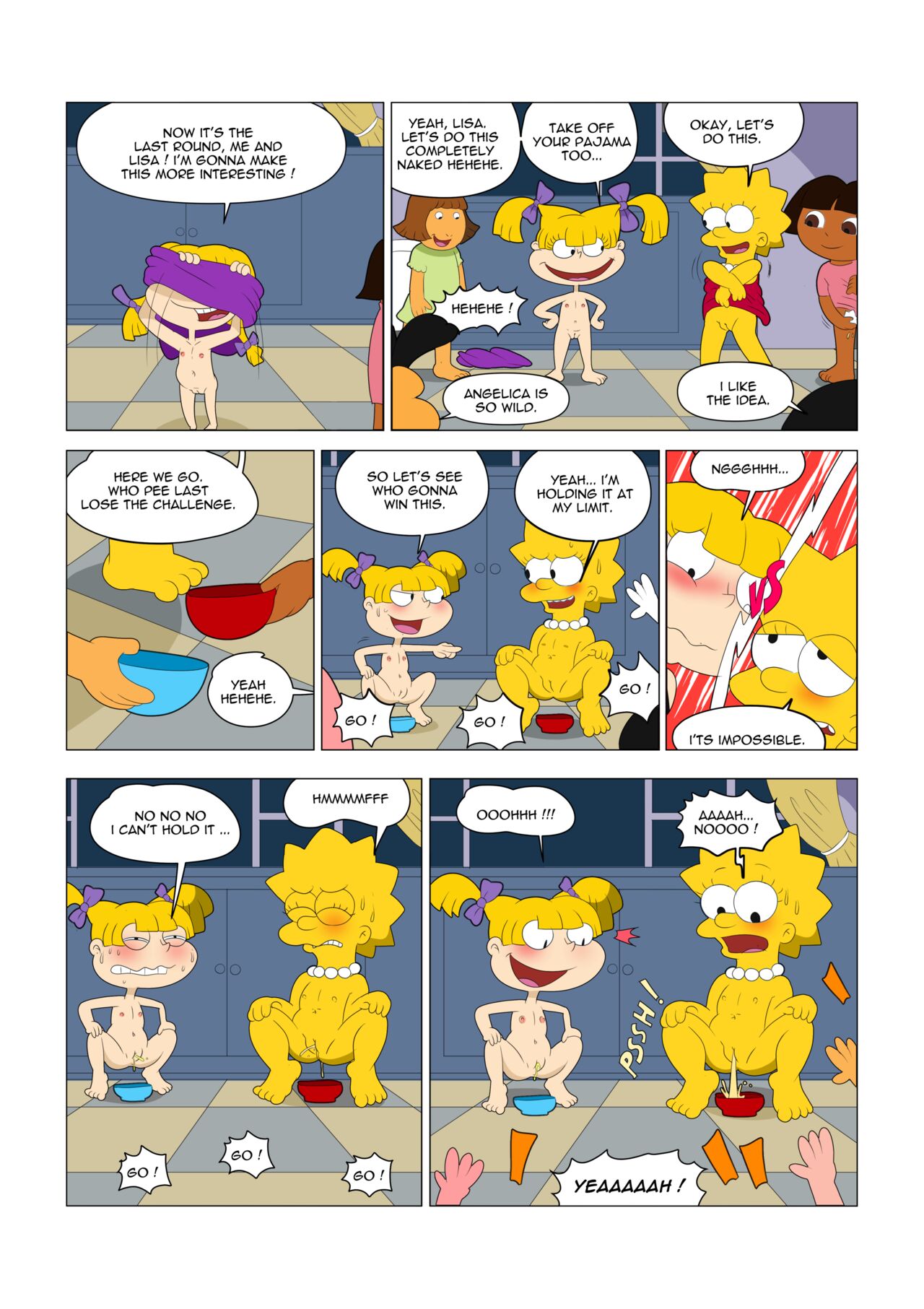 The Girls Sleep-ee Over page 9 full