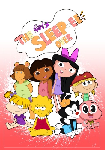 The Girls Sleep-ee Over cover