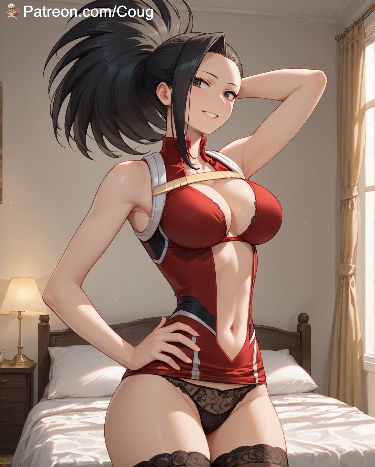 Momo Yaoyorozu in My Hero Academia hentai page 2 full