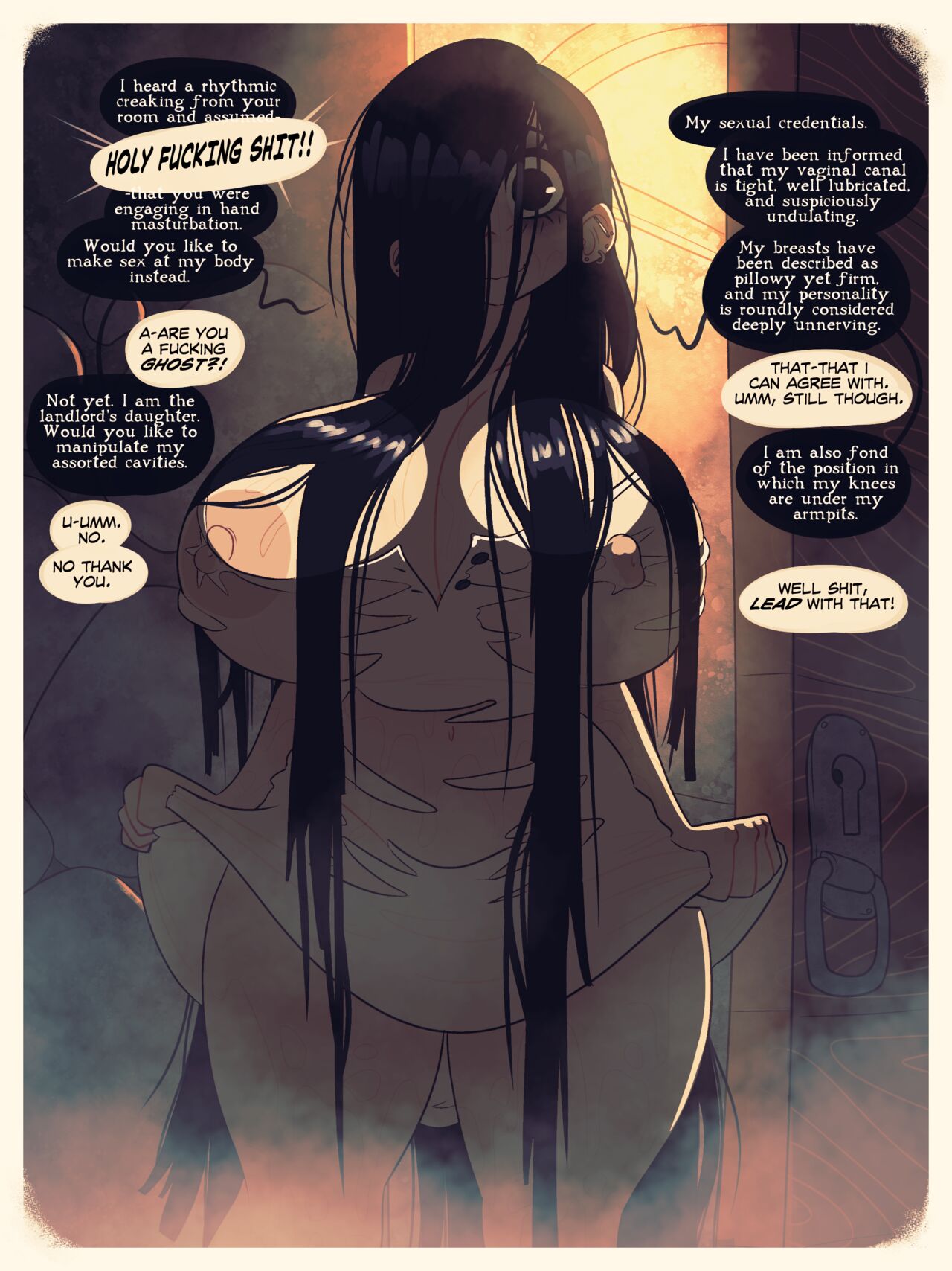 Spooky: The Landlord's Daughter page 1 full