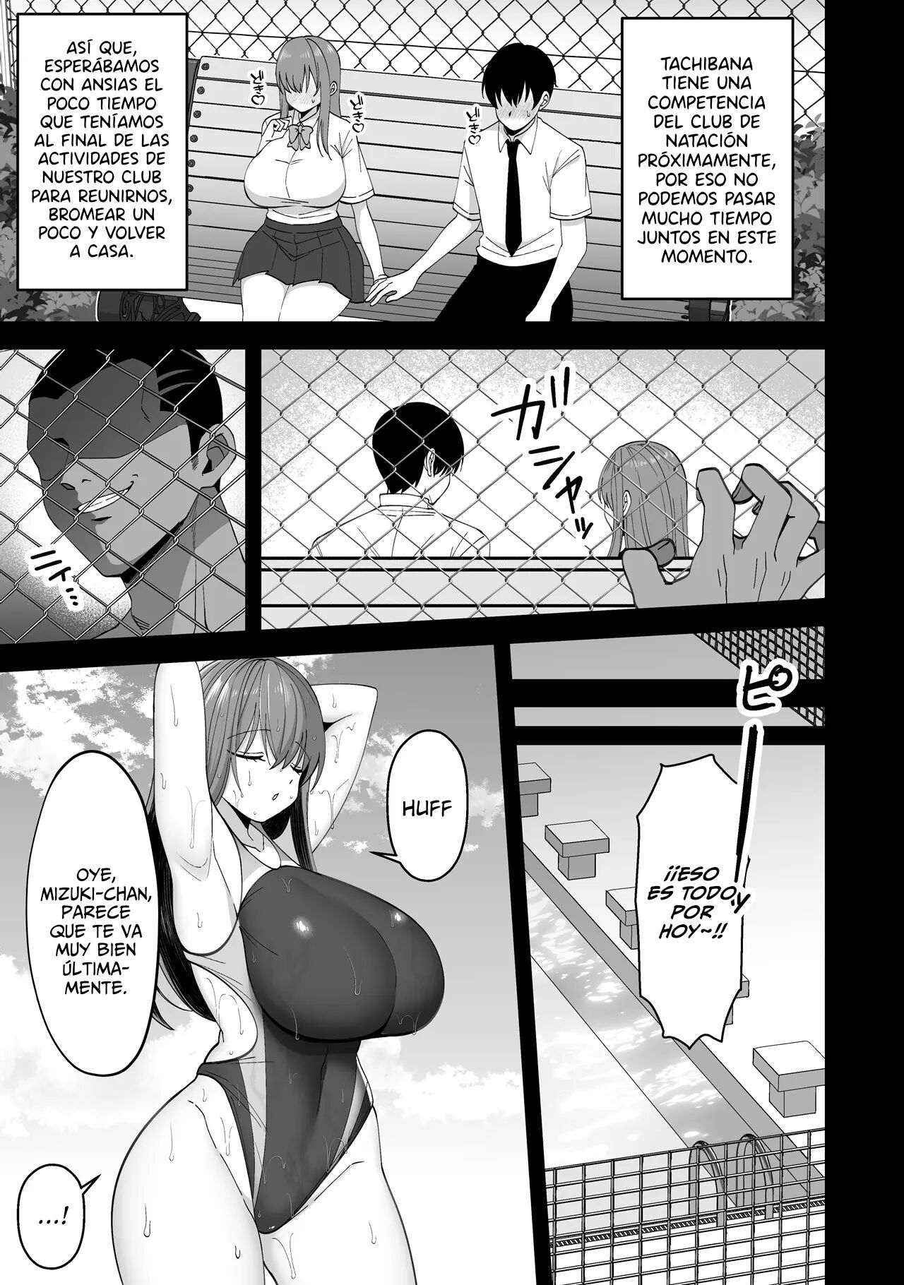Suieibu no Kanojo ga Netorarete Charao no Kyokon ni Ochiru made | Mi Novia Del Club De Natación Es Robada Y Sometida Al Gran Pene De Su Senpai Mujeriego page 5 full
