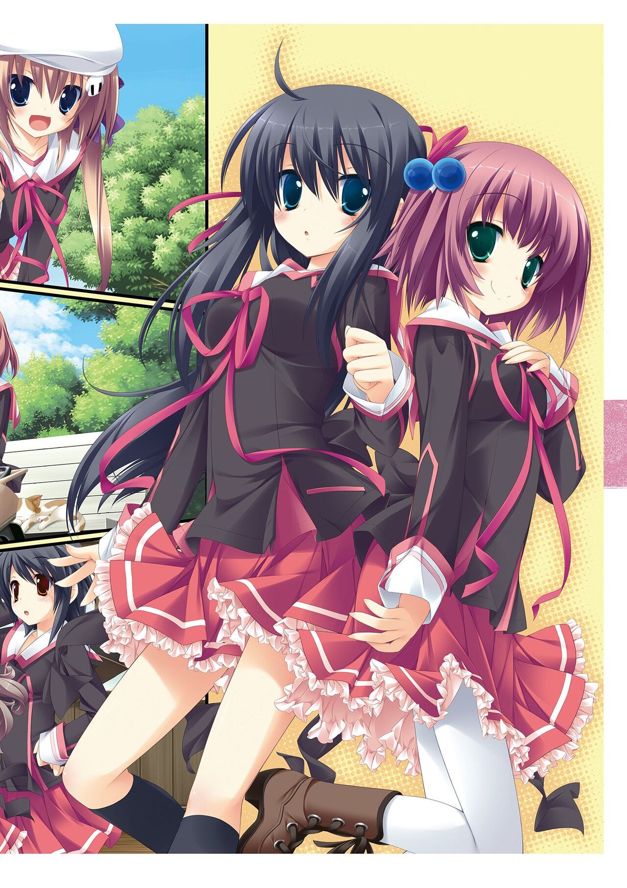 Koiiro Soramoyou after happiness and extra hearts VISUAL FANBOOK page 8 full