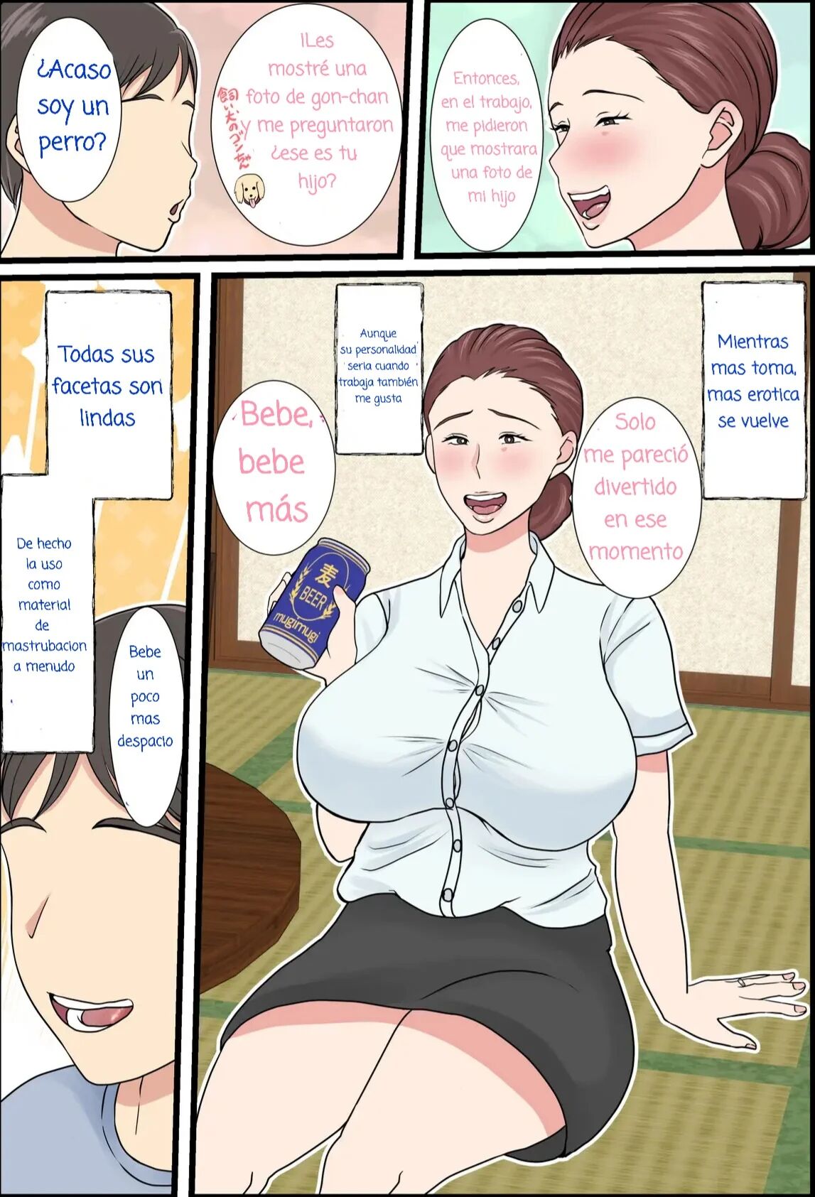 Yotta Okaa-san wa Totemo Kawaii | Mi Madre Es Muy Sexy Cuando Bebe page 4 full