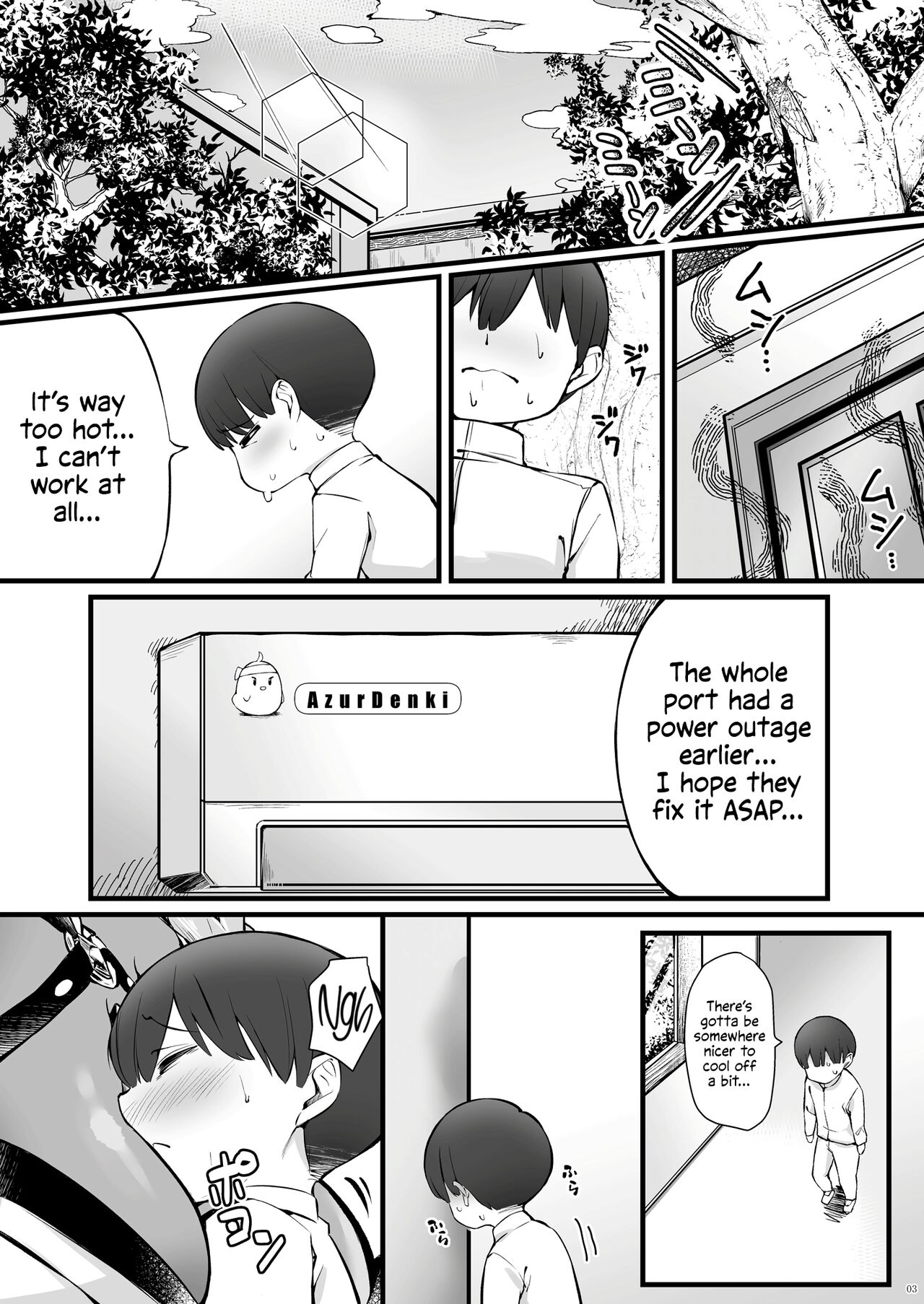 Owari to Shota Shikikan no Majiyaba na Love Power | Owari and Commander's Super High Sex Drive page 2 full