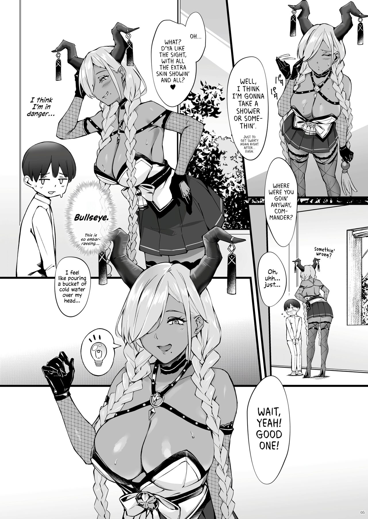 Owari to Shota Shikikan no Majiyaba na Love Power | Owari and Commander's Super High Sex Drive page 4 full