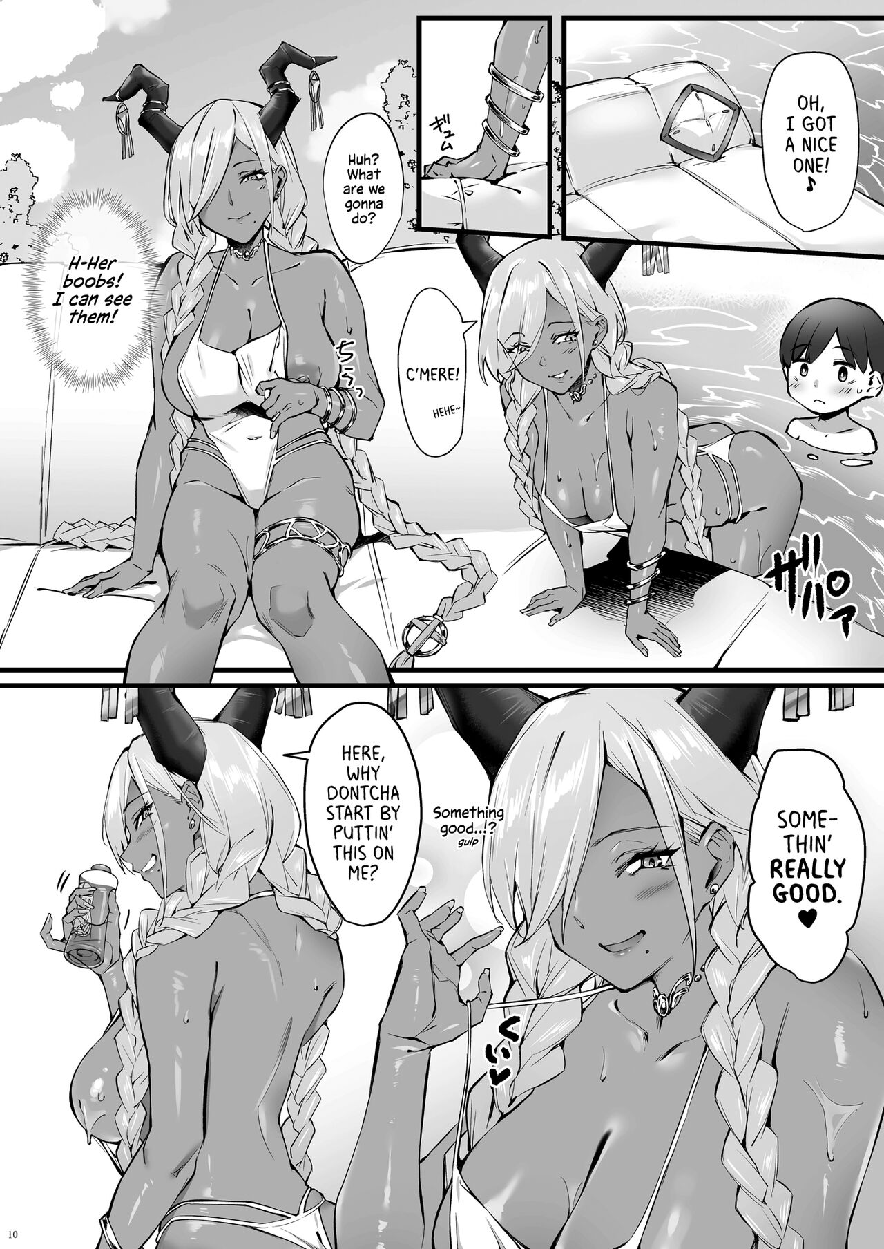 Owari to Shota Shikikan no Majiyaba na Love Power | Owari and Commander's Super High Sex Drive page 9 full