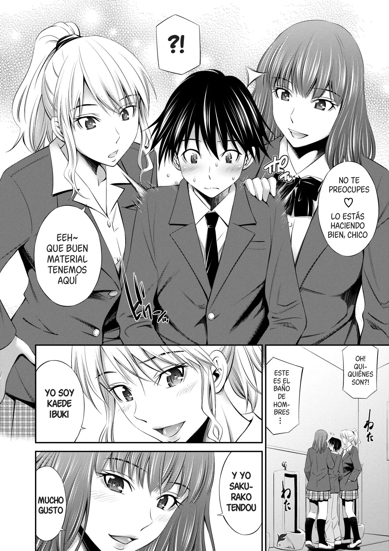 Senpai-tachi to no Gakuen Seikatsu chap.1| Mi vida escolar con las senpais cap.1 page 2 full