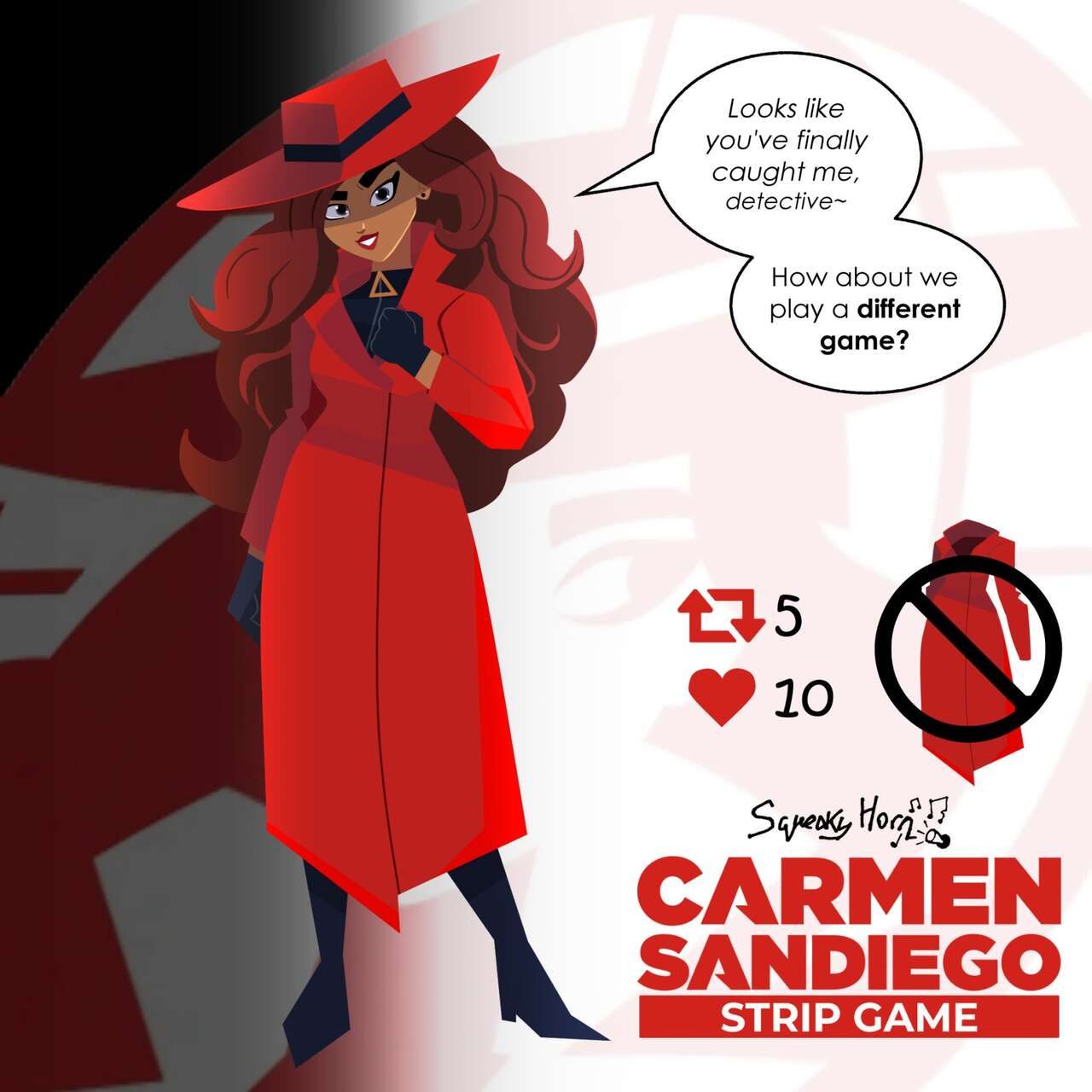 Carmen Sandiego Strip Game page 1 full