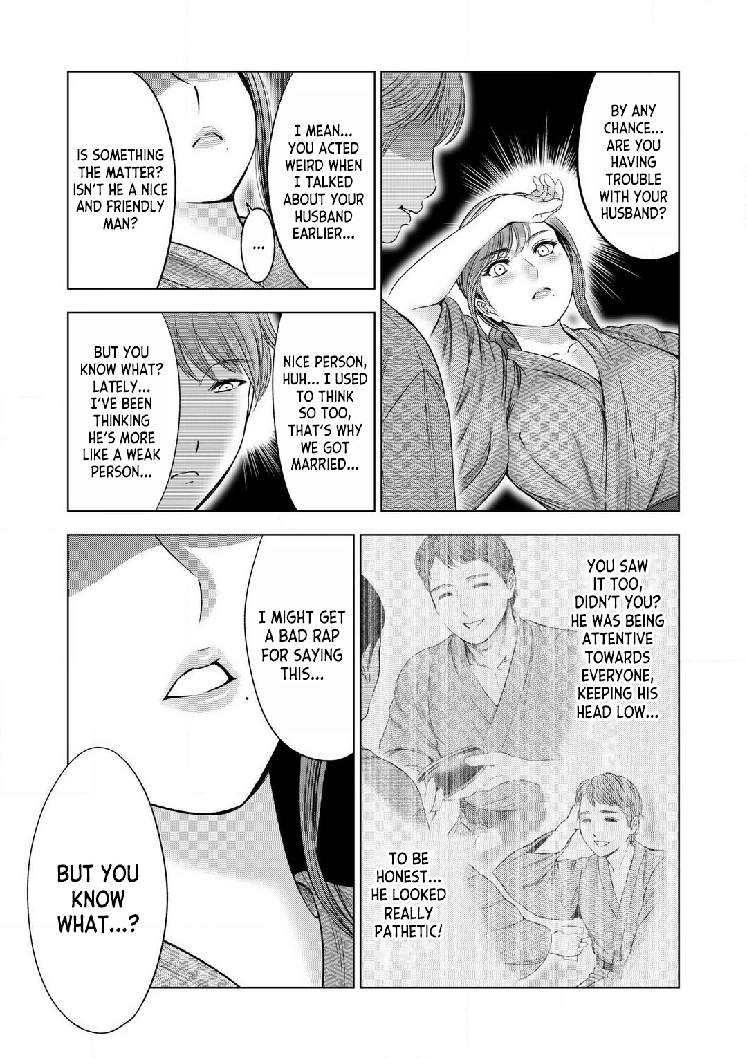 Gouin ni Sareru no ga Sukinan desu yo ne... ~Otto Yori Sugoi Furin Piston de Icchau Onna Joushi!~ ch.1 page 10 full