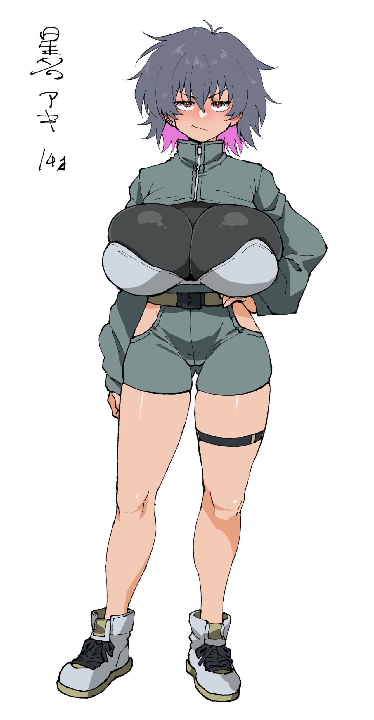 Aki Hoshina Costume Setup page 1 full