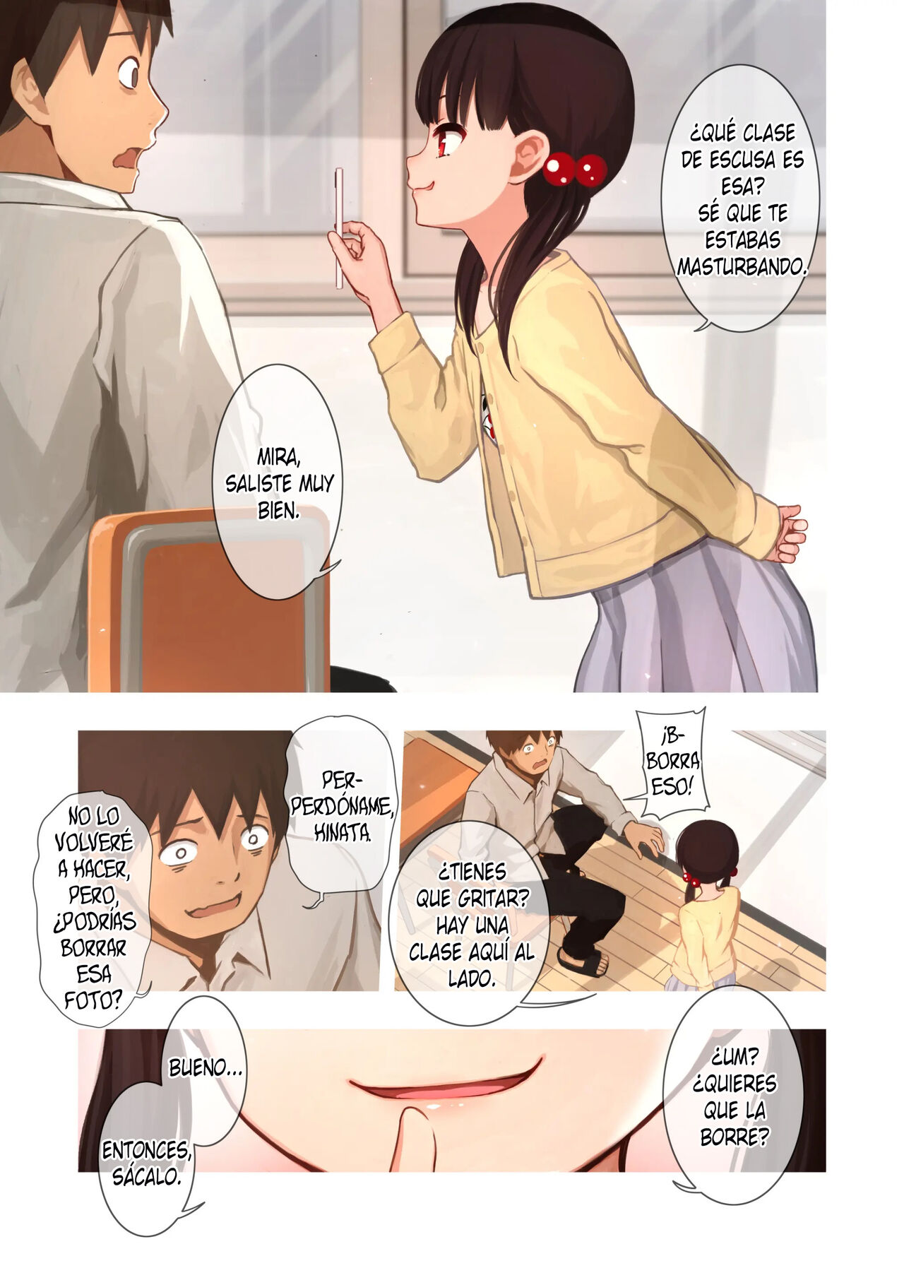 Mesugaki no Oshiego ni Okasareta page 4 full
