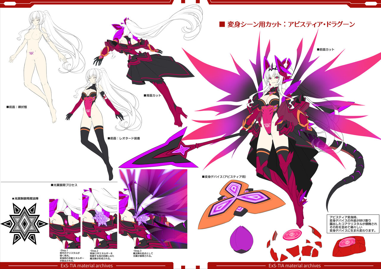 Kouyoku Senki -ExS-Tia- R Kurenai no Joou Design Works page 10 full
