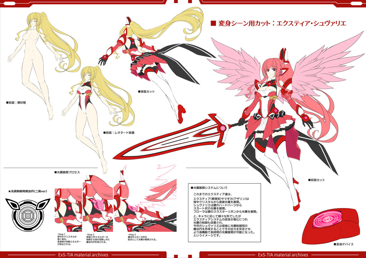 Kouyoku Senki -ExS-Tia- R Kurenai no Joou Design Works page 4 full