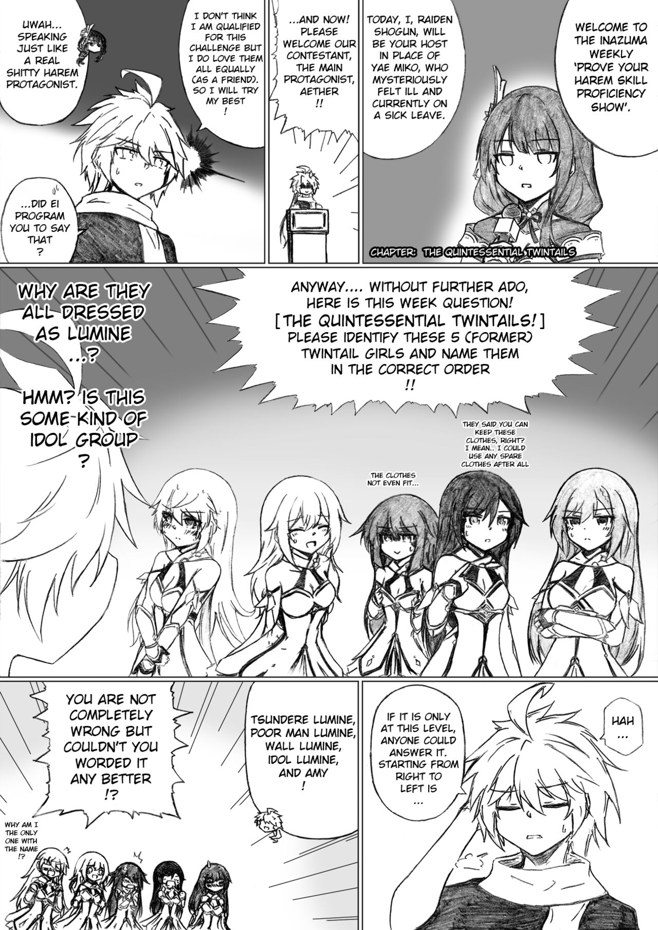 KuroCrimson Genshin Impact Manga Vol 3 page 2 full